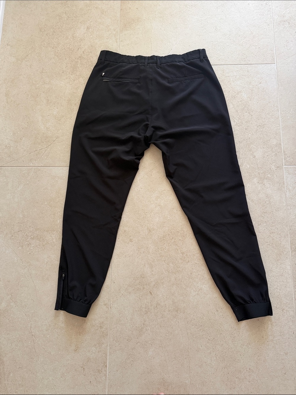 Men's Black Primo Golf Joggers - Picture 2 of 7